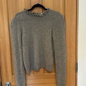 Frame size large 100% cashmere sweater